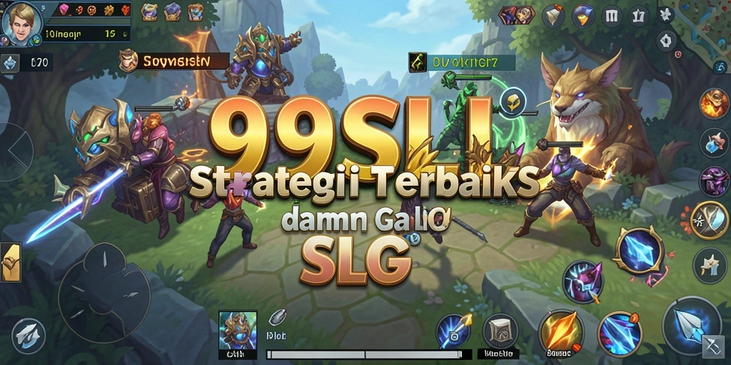 Tampilan menarik dari gameplay SLG dalam 99SLL.