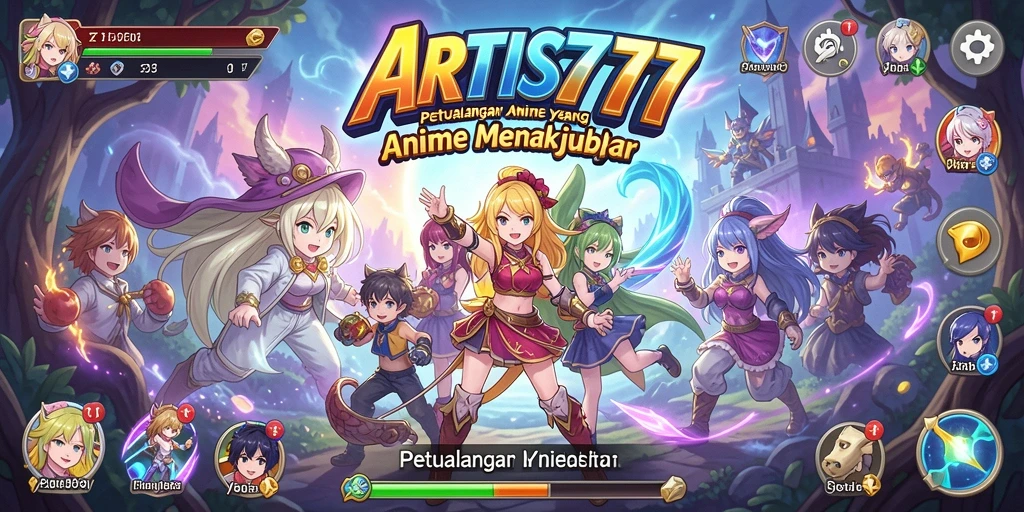 Tampilan gameplay yang mendalam dan menarik dalam ARTIS777.