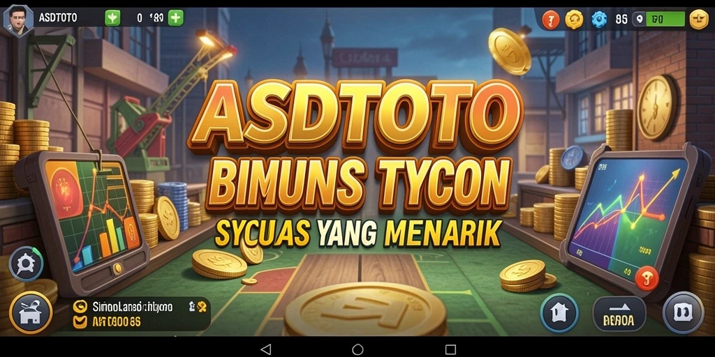 Tampilan gameplay <strong>ASDTOTO</strong> yang menarik dan realistis dalam membangun bisnis Tycoon.
