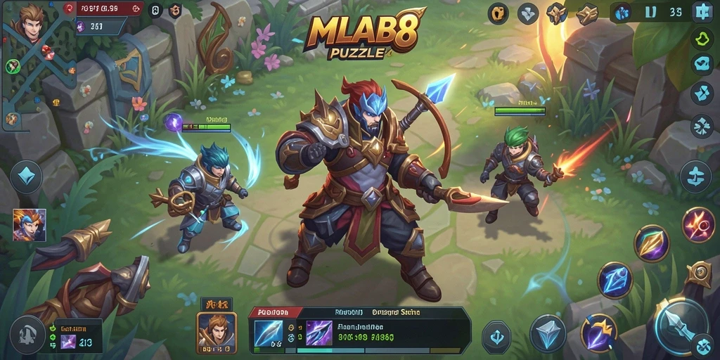 Tampilan gameplay seru dan menarik dari MLBB8.