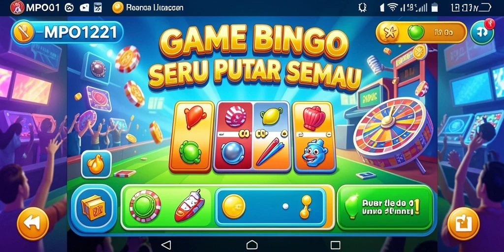 Tampilan gameplay MPO1221 yang seru dan interaktif.