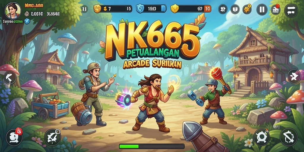 Screenshot NK666 menampilkan gameplay penuh aksi dan tantangan menarik.